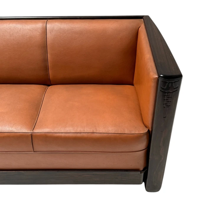 Art Deco Amsterdamse School Bench by Daniêl van Dorp for Gebroeders Reens